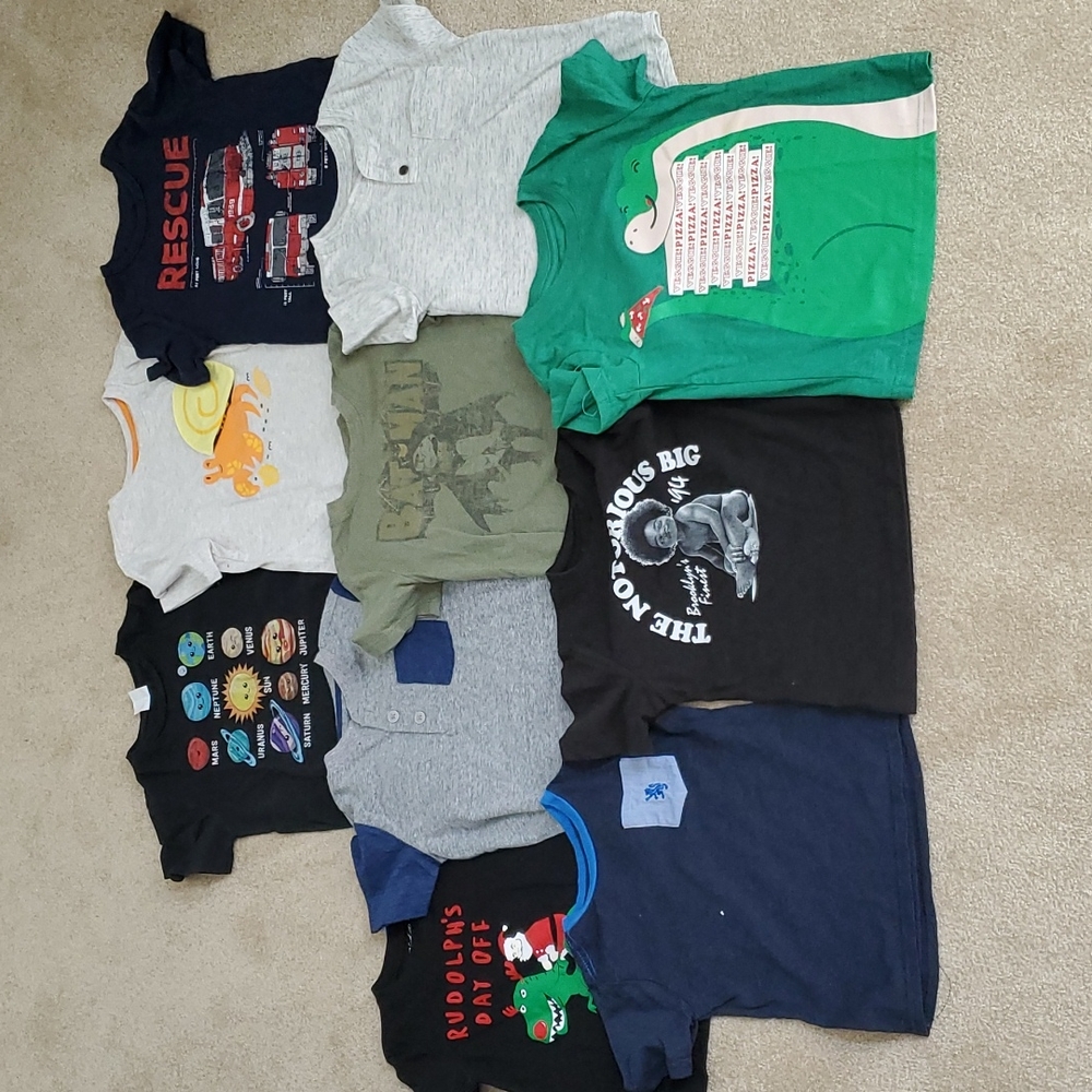 4T T-shirt bundle